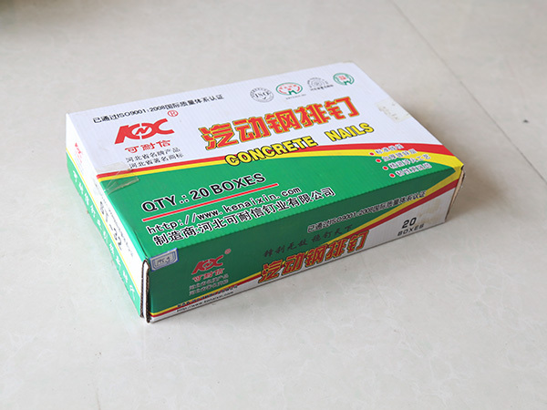 Pneumatic steel nail